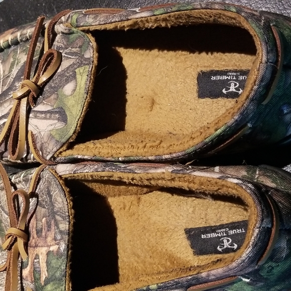 NWOTS camo slippers for men sz XL (13) - Picture 2 of 4